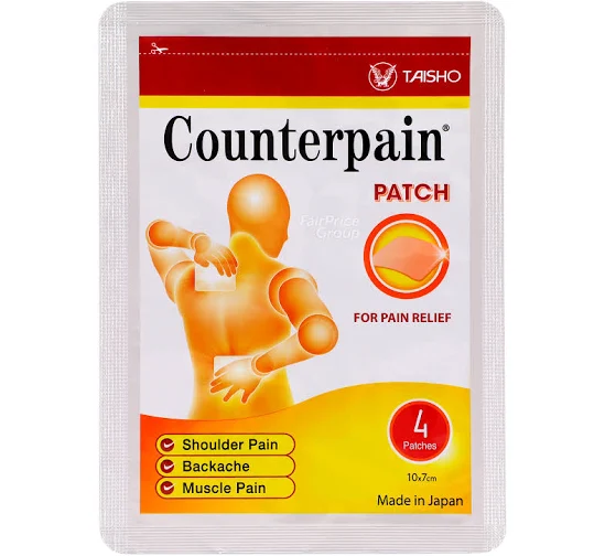 Counterpain Top Pain Relief Patches